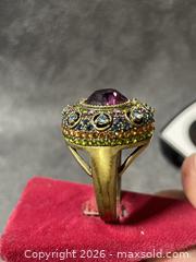 MaxSold Auction: Hedi Daus -Women's Gold-Tone Cocktail Ring  - Antioch (California, USA) SELLER MANAGED Downsizing Online Auction -  Mahogany Way (STORAGE)