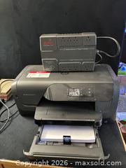 MaxSold Auction: HP OfficeJet Pro 8210 Printer & APC Back-UPS ES350 Black - Antioch (California, USA) SELLER MANAGED Downsizing Online Auction -  Mahogany Way (STORAGE)