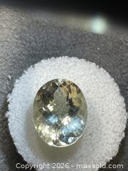 MaxSold Auction: Oval Aquamarine Loose Gemstone, 9.0 ct, Faceted - Antioch (California, USA) SELLER MANAGED Downsizing Online Auction -  Mahogany Way (STORAGE)