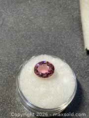 MaxSold Auction: Pink Oval Tourmaline Loose Gemstone, Faceted - Antioch (California, USA) SELLER MANAGED Downsizing Online Auction -  Mahogany Way (STORAGE)