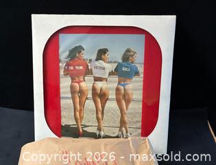 MaxSold Auction: Vintage "Man Cave" Signage w/ Glass Cover & 4 Vintage 18++ Disks - Antioch (California, USA) SELLER MANAGED Downsizing Online Auction -  Mahogany Way (STORAGE)