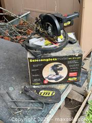 MaxSold Auction: 8-1/4” Compound Mitre Saw – Bench Top Chop Saw w/ Box - Welland (Ontario, Canada) SELLER MANAGED Estate Sale Online Auction - East Main Street