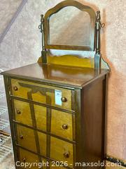 MaxSold Auction: Antique 1920's Tallboy Art Deco Dresser - Welland (Ontario, Canada) SELLER MANAGED Estate Sale Online Auction - East Main Street