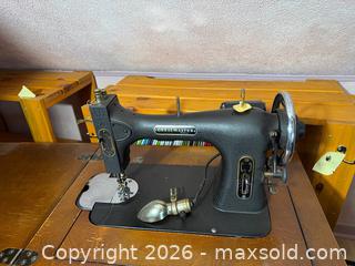 MaxSold Auction: Antique Sewing Machine Table - Welland (Ontario, Canada) SELLER MANAGED Estate Sale Online Auction - East Main Street