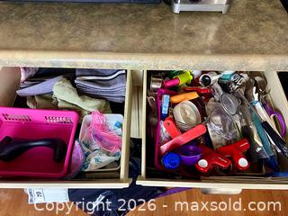 MaxSold Auction: Contents of these 2 Kitchen Drawers - Welland (Ontario, Canada) SELLER MANAGED Estate Sale Online Auction - East Main Street