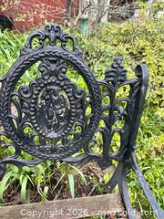MaxSold Auction: Gorgeous Cast Iron Garden Bench - Welland (Ontario, Canada) SELLER MANAGED Estate Sale Online Auction - East Main Street