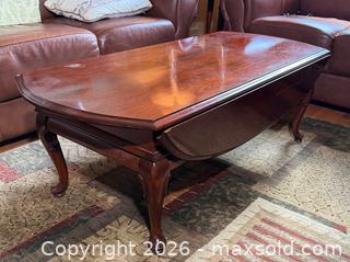 MaxSold Auction: Queen Anne Style Drop Leaf Coffee Table - Welland (Ontario, Canada) SELLER MANAGED Estate Sale Online Auction - East Main Street