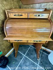 MaxSold Auction: Small Rolltop Desk - Welland (Ontario, Canada) SELLER MANAGED Estate Sale Online Auction - East Main Street