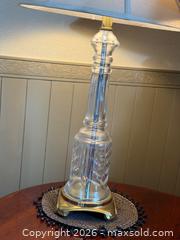 MaxSold Auction: Vintage Clear Cut Crystal Table Lamps - Pair - Welland (Ontario, Canada) SELLER MANAGED Estate Sale Online Auction - East Main Street