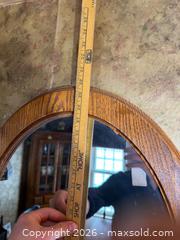 MaxSold Auction: Vintage Oak Wood Wall Mirror - Welland (Ontario, Canada) SELLER MANAGED Estate Sale Online Auction - East Main Street