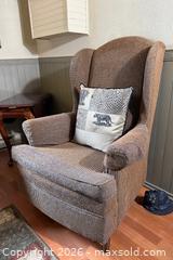 MaxSold Auction: Vintage Wingback Chair - Welland (Ontario, Canada) SELLER MANAGED Estate Sale Online Auction - East Main Street