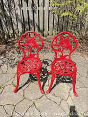 MaxSold Auction: Bistro Chairs C - London (Ontario, Canada) PARTNER MANAGED Moving Online Auction -  Crane Avenue
