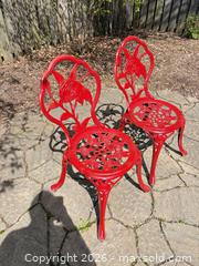 MaxSold Auction: Bistro Chairs C - London (Ontario, Canada) PARTNER MANAGED Moving Online Auction -  Crane Avenue