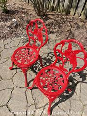 MaxSold Auction: Bistro Chairs C - London (Ontario, Canada) PARTNER MANAGED Moving Online Auction -  Crane Avenue