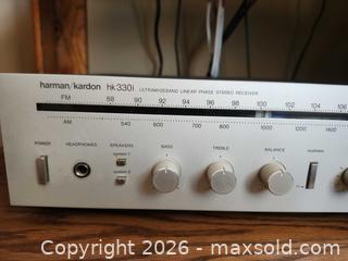 MaxSold Auction: Harmon Kardon Receiver. B - London (Ontario, Canada) PARTNER MANAGED Moving Online Auction -  Crane Avenue
