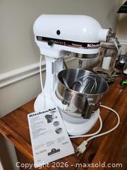 MaxSold Auction: KitchenAid Stand Mixer. A - London (Ontario, Canada) PARTNER MANAGED Moving Online Auction -  Crane Avenue