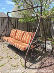 MaxSold Auction: Outdoor Bench Swing D - London (Ontario, Canada) PARTNER MANAGED Moving Online Auction -  Crane Avenue