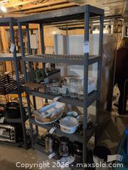 MaxSold Auction: Plastic Storage Shelves D - London (Ontario, Canada) PARTNER MANAGED Moving Online Auction -  Crane Avenue