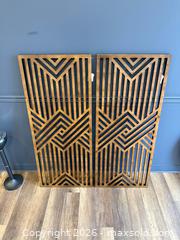 MaxSold Auction: 2 BRAND NEW CBK Wood Art Wall Panels - Mississauga (Ontario, Canada) SHORT NOTICE PARTNER MANAGED Commercial Liquidation Online Auction - South Sheridan Way