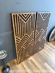 MaxSold Auction: 2 BRAND NEW CBK Wood Art Wall Panels - Mississauga (Ontario, Canada) SHORT NOTICE PARTNER MANAGED Commercial Liquidation Online Auction - South Sheridan Way