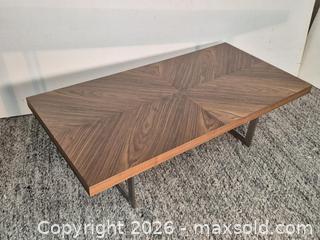 MaxSold Auction: New in the Box Modern Rectangular Coffee Table - Oshawa (Ontario, Canada) SELLER MANAGED Commercial Liquidation Online Auction - Bond Street West (STORAGE)