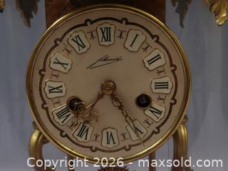 MaxSold Auction: Musical Mantle Clock by SCHMID SSS Germany - Halton Hills (Ontario, Canada) SELLER MANAGED Estate Sale Online Auction - Rexway Drive