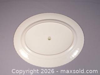 MaxSold Auction: Royal Albert Trillium OVAL Meat Serving Platter Gold  - Halton Hills (Ontario, Canada) SELLER MANAGED Estate Sale Online Auction - Rexway Drive