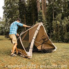 MaxSold Auction: Gently Used Canadian Made Gazelle Tent, G5 5-Sided Portable Gazebo, Easy Pop-Up Hub Screen Tent, Durable, TriTech Mesh, Waterproof - Mississauga (Ontario, Canada) SELLER MANAGED Reseller Online Auction - Platinum Drive (STORAGE)