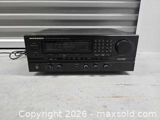 MaxSold Auction: Gently Used Marantz SR-82 MKII surround sound amplifier with extras - Mississauga (Ontario, Canada) SELLER MANAGED Reseller Online Auction - Platinum Drive (STORAGE)