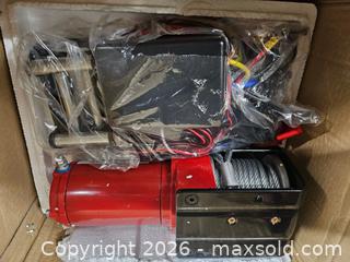 MaxSold Auction: New in Box Winch with Metal Rope - Mississauga (Ontario, Canada) SELLER MANAGED Reseller Online Auction - Platinum Drive (STORAGE)