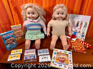 MaxSold Auction: Vintage Cricket Talking Dolls, Outfits, Books and Cassette Tapes - Hamilton (Ontario, Canada) SELLER MANAGED Estate Sale Online Auction - Gertrude Street