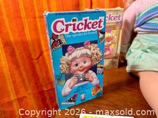 MaxSold Auction: Vintage Cricket Talking Dolls, Outfits, Books and Cassette Tapes - Hamilton (Ontario, Canada) SELLER MANAGED Estate Sale Online Auction - Gertrude Street