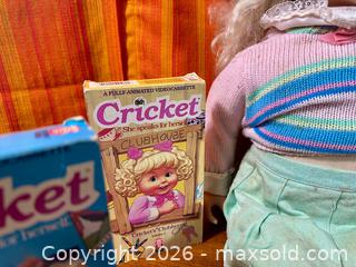MaxSold Auction: Vintage Cricket Talking Dolls, Outfits, Books and Cassette Tapes - Hamilton (Ontario, Canada) SELLER MANAGED Estate Sale Online Auction - Gertrude Street