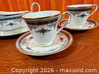 MaxSold Auction: Vintage Minton Grasmere Cups and Saucers and Gravy Boat - Hamilton (Ontario, Canada) SELLER MANAGED Estate Sale Online Auction - Gertrude Street