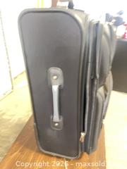 MaxSold Auction: “Atlantic” Black Medium Softside Rolling Suitcase with Wheels & Telescoping Handle - North Las Vegas (Nevada, USA) SELLER MANAGED Reseller Online Auction -  Rockpebble Avenue