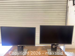 MaxSold Auction: Dell 22–24 inch Monitor with Height-Adjustable Stand (2) - North Las Vegas (Nevada, USA) SELLER MANAGED Reseller Online Auction -  Rockpebble Avenue