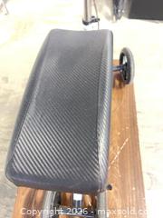 MaxSold Auction: MaxBrand Knee Scooter / Knee Walker, Black & Silver - North Las Vegas (Nevada, USA) SELLER MANAGED Reseller Online Auction -  Rockpebble Avenue