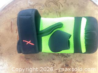 MaxSold Auction: MaxxMMA / MaxxFit Neon Green & Black MMA Sparring Gloves - North Las Vegas (Nevada, USA) SELLER MANAGED Reseller Online Auction -  Rockpebble Avenue