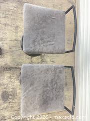 MaxSold Auction: Set of 2 Modern Industrial Adjustable Swivel Bar Stools - North Las Vegas (Nevada, USA) SELLER MANAGED Reseller Online Auction -  Rockpebble Avenue