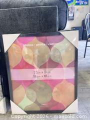 MaxSold Auction: Set of 4 Framed Stretched Canvas Prints, 20 x 24 in, Abstract - North Las Vegas (Nevada, USA) SELLER MANAGED Reseller Online Auction -  Rockpebble Avenue