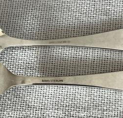 MaxSold Auction: Estate Sterling Silver BIRKS Royal Tudor flatware B: Dessert Service -10 Spoons & 4 Forks - Whitchurch-Stouffville (Ontario, Canada) SELLER MANAGED Estate Sale Online Auction -  Dorman Drive