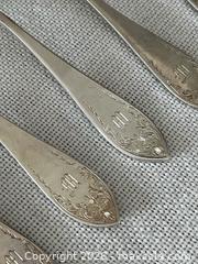 MaxSold Auction: Estate Sterling Silver BIRKS Royal Tudor flatware B: Dessert Service -10 Spoons & 4 Forks - Whitchurch-Stouffville (Ontario, Canada) SELLER MANAGED Estate Sale Online Auction -  Dorman Drive