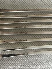 MaxSold Auction: Estate Sterling Silver BIRKS Royal Tudor flatware C: 8 specialty fish/seafood forks  - Whitchurch-Stouffville (Ontario, Canada) SELLER MANAGED Estate Sale Online Auction -  Dorman Drive