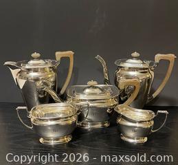 MaxSold Auction: Sterling Silver Tea & Coffee service - Birmingham 1962 - Complete set - Whitchurch-Stouffville (Ontario, Canada) SELLER MANAGED Estate Sale Online Auction -  Dorman Drive