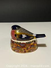 MaxSold Auction: Vintage Royal Crown Derby “Bullfinch Nesting” paperweight  - Whitchurch-Stouffville (Ontario, Canada) SELLER MANAGED Estate Sale Online Auction -  Dorman Drive