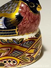 MaxSold Auction: Vintage Royal Crown Derby “Bullfinch Nesting” paperweight  - Whitchurch-Stouffville (Ontario, Canada) SELLER MANAGED Estate Sale Online Auction -  Dorman Drive
