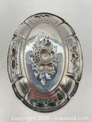 MaxSold Auction: Sterling Silver Fruit Motif Small Dish or Tray  - Ottawa (Ontario, Canada) SELLER MANAGED Reseller Online Auction - Decarie Drive