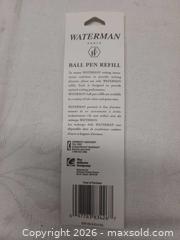 MaxSold Auction: 25+ Waterman 834-26 Blue Medium Ballpoint pen Refills,  - Toronto (Ontario, Canada) PARTNER MANAGED Reseller Online Auction - Queen Street West