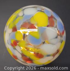 MaxSold Auction: Hand-blown multicolor mushroom table lamp, Murano style - Toronto (Ontario, Canada) PARTNER MANAGED Reseller Online Auction - Queen Street West
