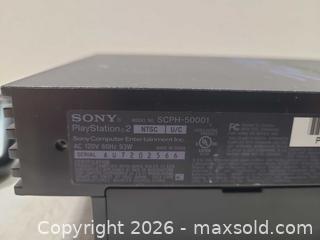 MaxSold Auction: Sony PlayStation 2 (SCPH-50001) NTSC U/C Black - Toronto (Ontario, Canada) PARTNER MANAGED Reseller Online Auction - Queen Street West